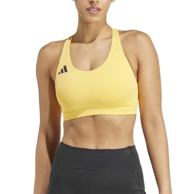 adidas Urheilurintaliivit^Adizero Medium-Support Bra Keltainen