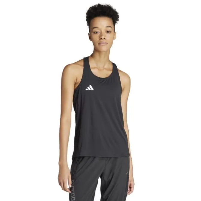 adidas T-paidat Ja Pitkähihaiset^Adizero Tank Musta