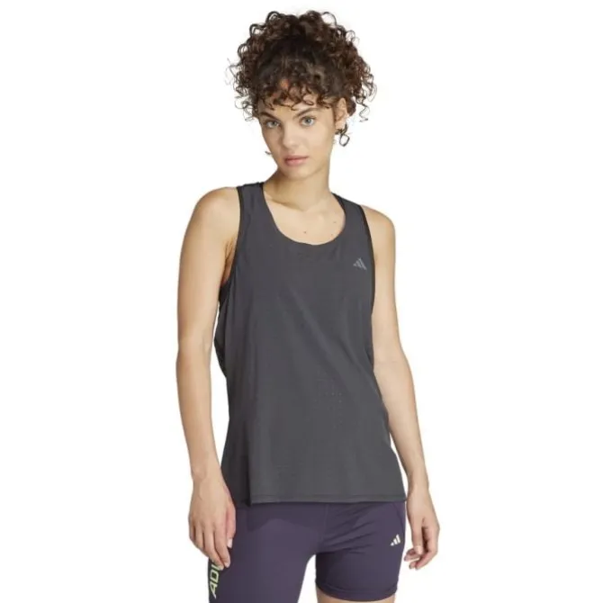 adidas T-paidat Ja Pitkähihaiset^Adizero Tank Musta