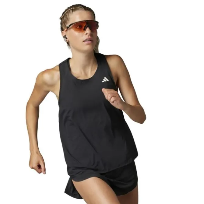 adidas T-paidat Ja Pitkähihaiset^Adizero Tank Musta