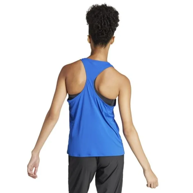 adidas T-paidat Ja Pitkähihaiset^Adizero Tank Sininen