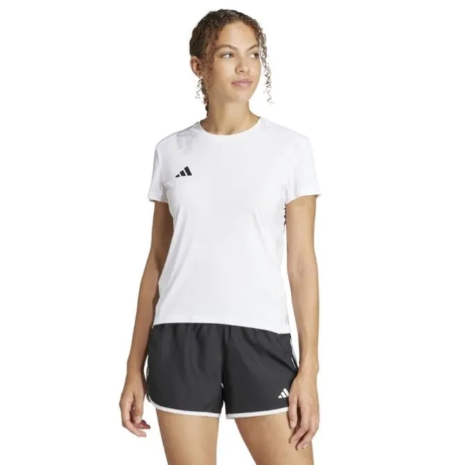 adidas T-paidat Ja Pitkähihaiset^Adizero T-shirt Valkoinen
