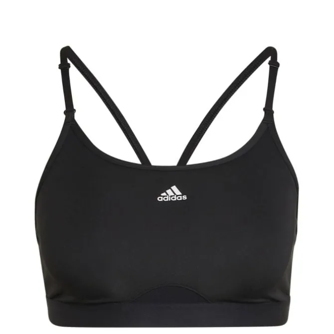 adidas Urheilurintaliivit^Aeroreact Light-Support BH Musta