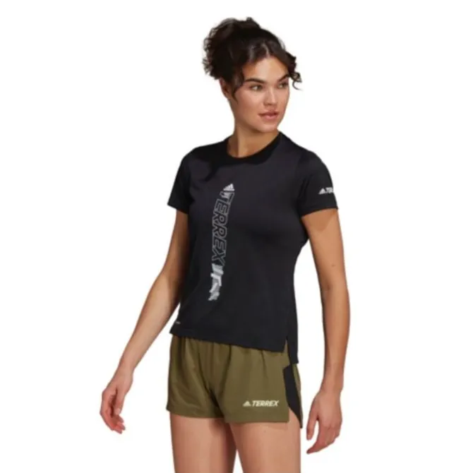adidas T-paidat Ja Pitkähihaiset^Agravic Shirt Musta