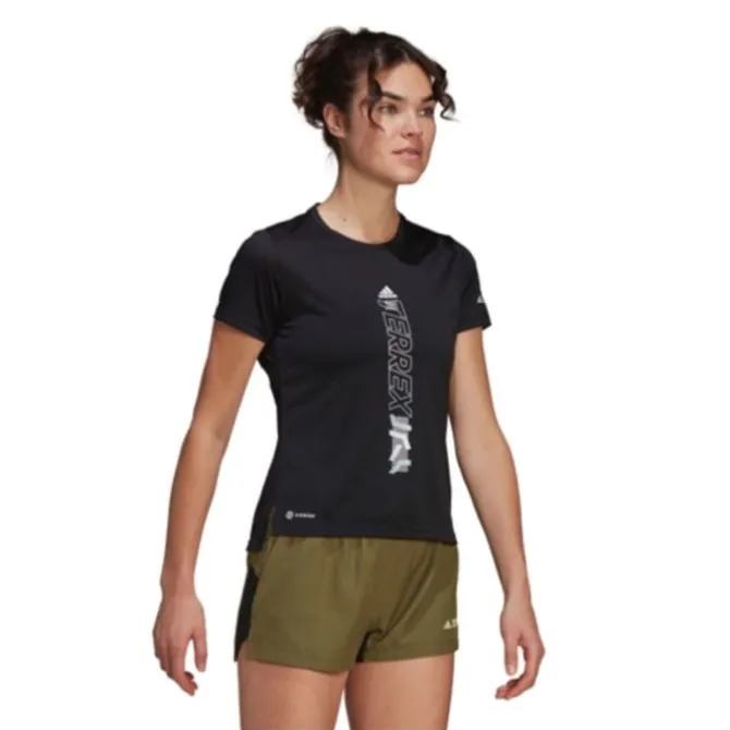 adidas T-paidat Ja Pitkähihaiset^Agravic Shirt Musta