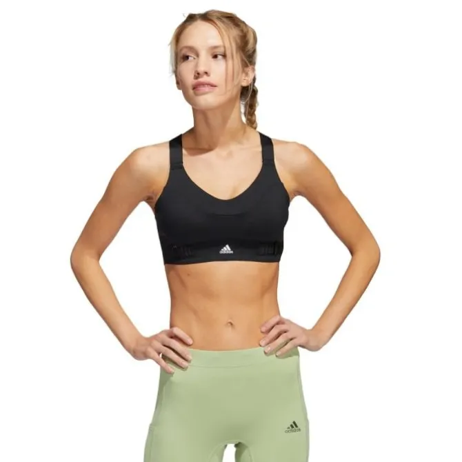 adidas Urheilurintaliivit^Fast L Ru Hs Bra Musta