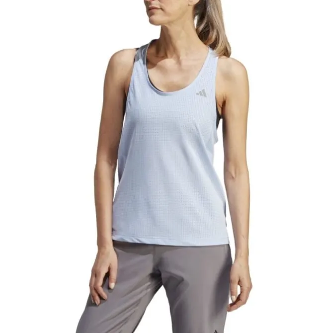 adidas T-paidat Ja Pitkähihaiset^Fast Tank Top Sininen