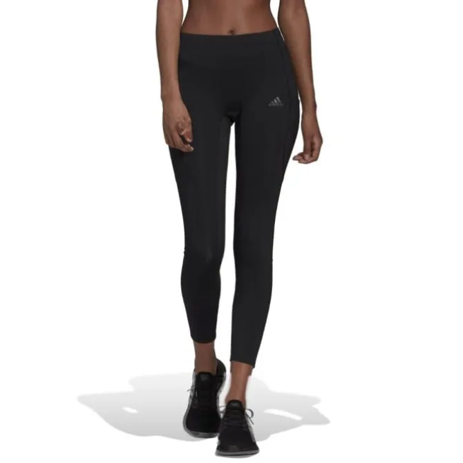 adidas Pitkät Trikoot Ja Housut^Fastimpact Running 7/8 Tights Musta