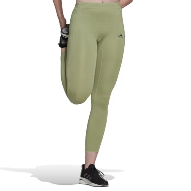 adidas Pitkät Trikoot Ja Housut^Fastlmp 7/8 Tights Vihreä