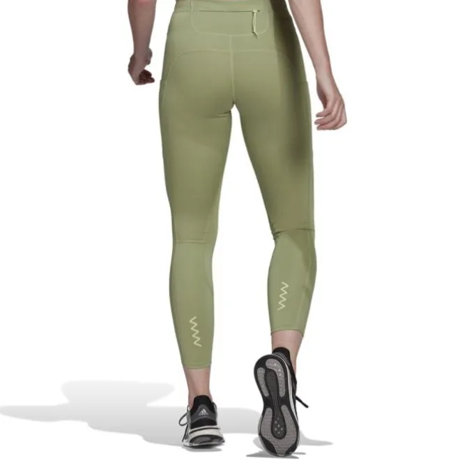 adidas Pitkät Trikoot Ja Housut^Fastlmp 7/8 Tights Vihreä