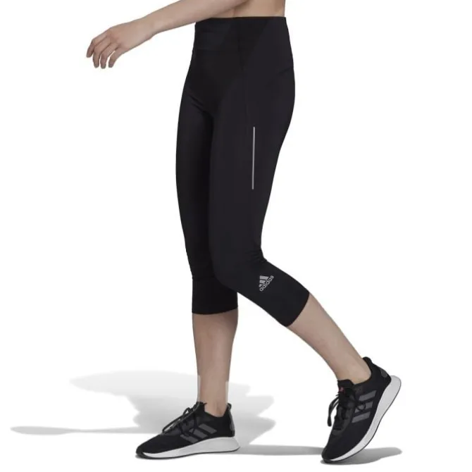 adidas Pitkät Trikoot Ja Housut^Own The Run 3/4 Tight Musta