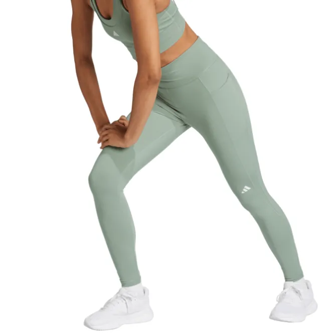 adidas Pitkät Trikoot Ja Housut^Own The Run 7/8 Tight Vihreä