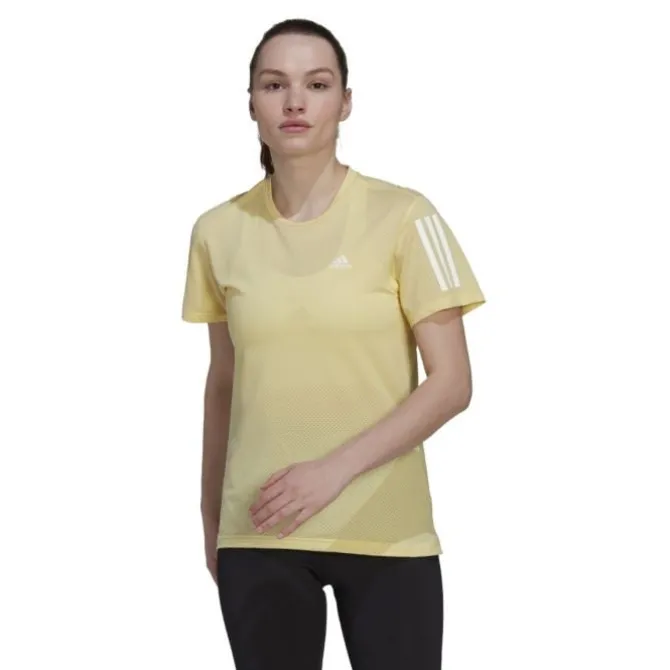 adidas T-paidat Ja Pitkähihaiset^Own The Run Cooler Tee Keltainen