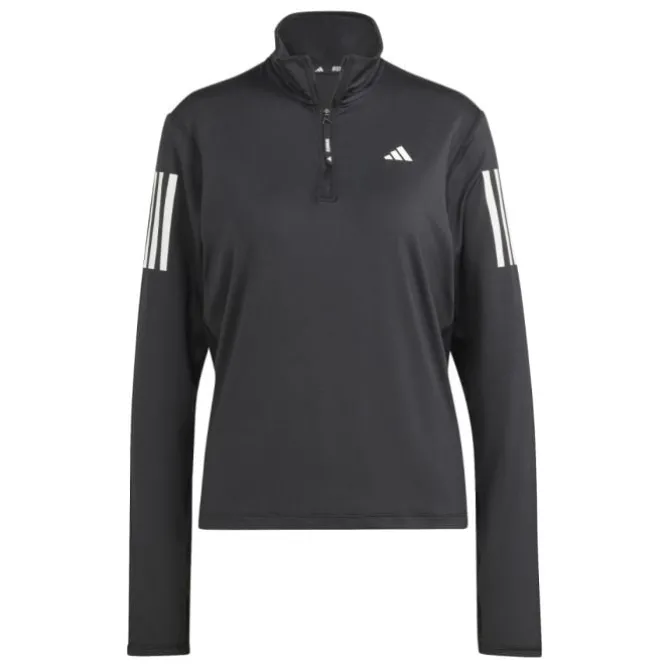 adidas T-paidat Ja Pitkähihaiset^Own The Run Half-Zip Musta