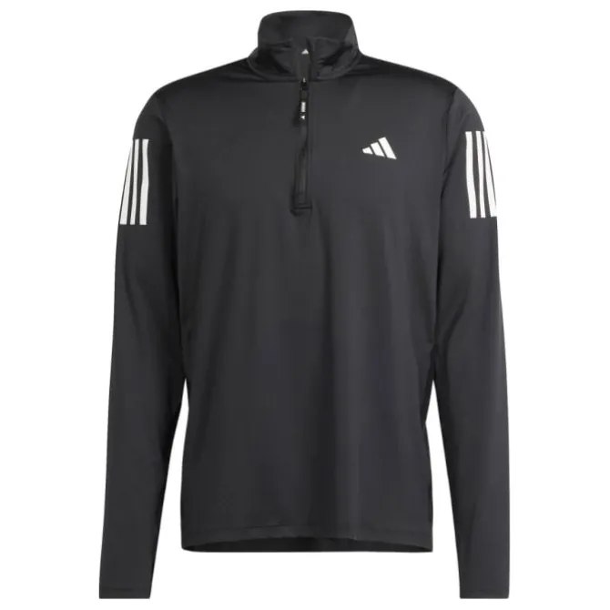 adidas T-paidat Ja Pitkähihaiset^Own The Run Half-Zip Running Jacket Musta
