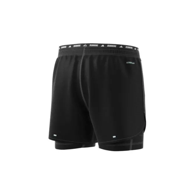 adidas Lyhyet Trikoot Ja Shortsit^Own The Run 3S 2in1 Shorts Musta