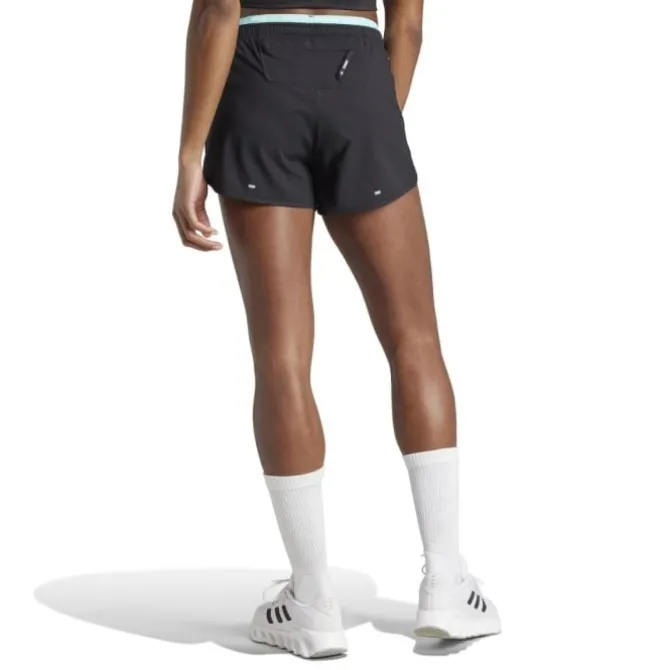 adidas Lyhyet Trikoot Ja Shortsit^Own The Run 3-Stripe 4" Shorts Musta