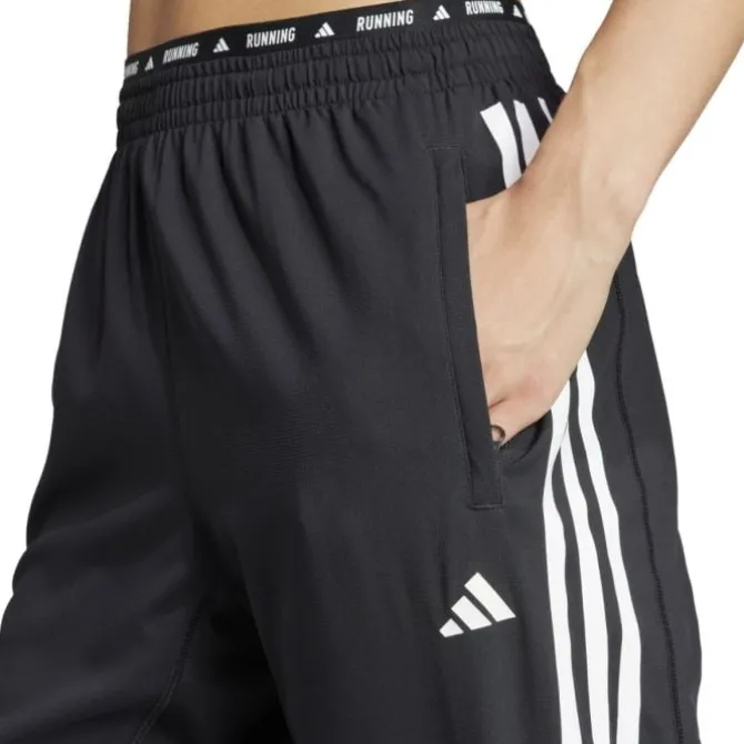 adidas Pitkät Trikoot Ja Housut^Own The Run 3-Stripes Pants Musta