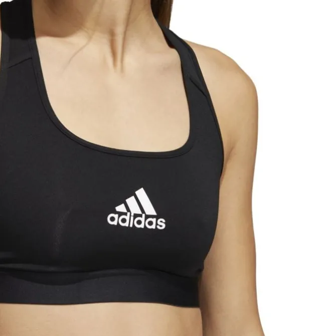 adidas Urheilurintaliivit^Powerreact Training Medium-Support BH Musta