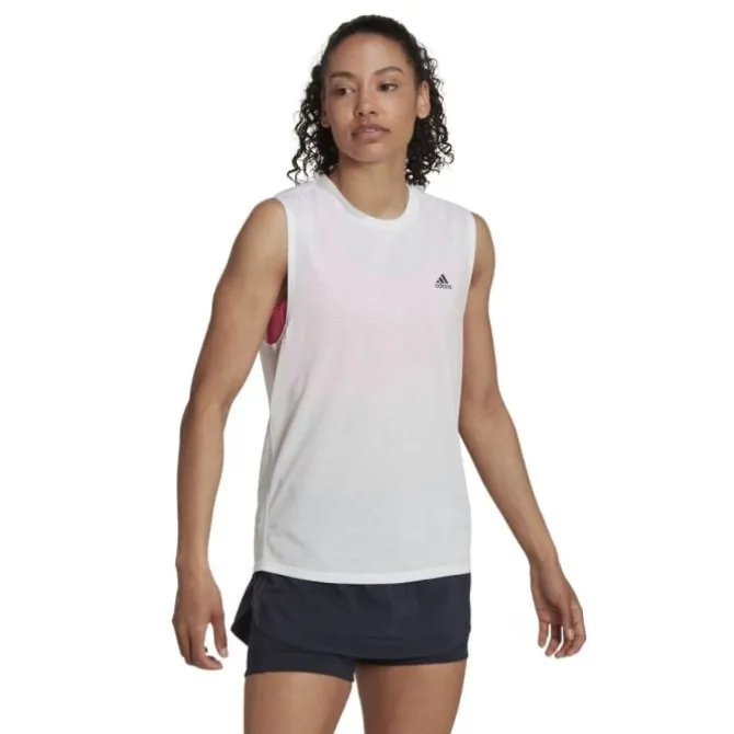 adidas T-paidat Ja Pitkähihaiset^RI 3B Muscle Tank Valkoinen