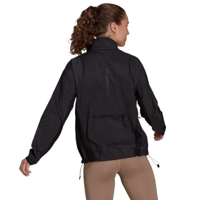 adidas Juoksutakki^Rn Fast Jacket Musta