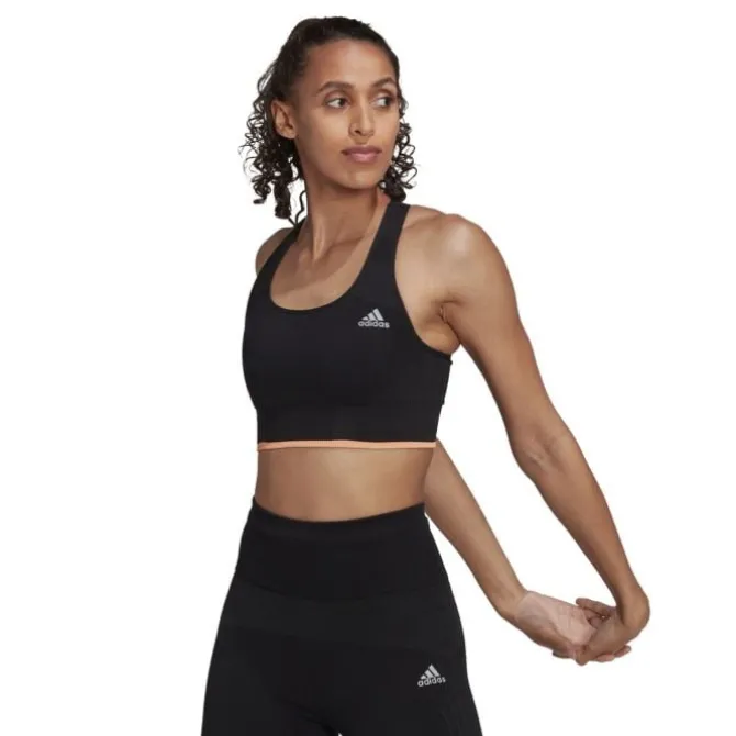 adidas Urheilurintaliivit^Run Medium-Support Merino BH Musta