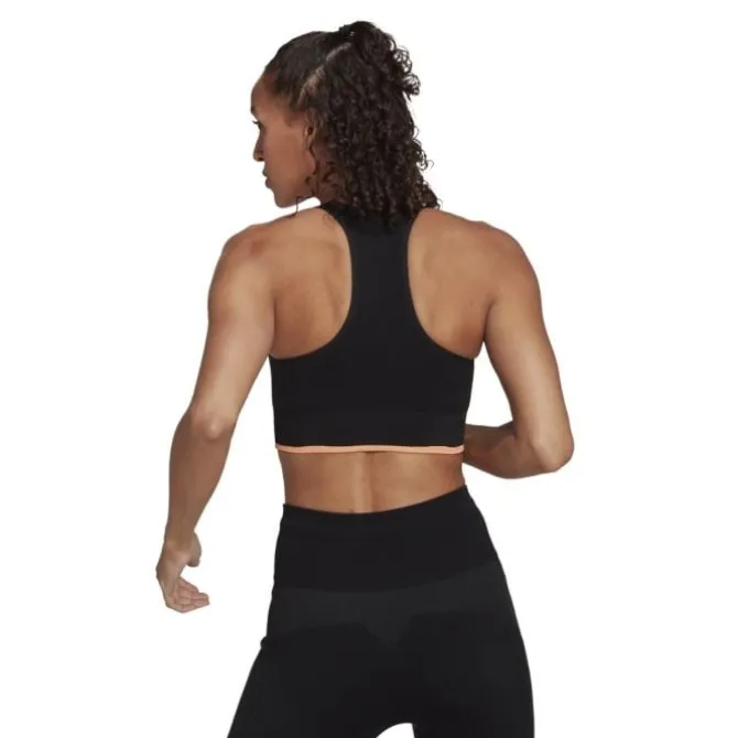 adidas Urheilurintaliivit^Run Medium-Support Merino BH Musta