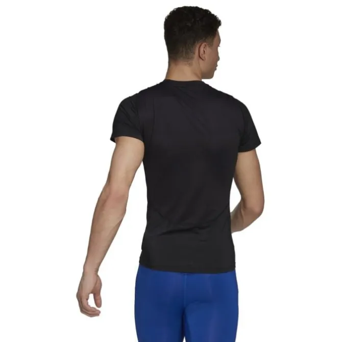 adidas T-paidat Ja Pitkähihaiset^Tech Fit Tee Musta