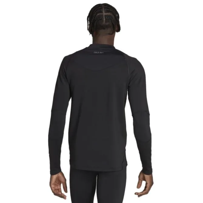 adidas T-paidat Ja Pitkähihaiset^TF CR LS Tee Musta