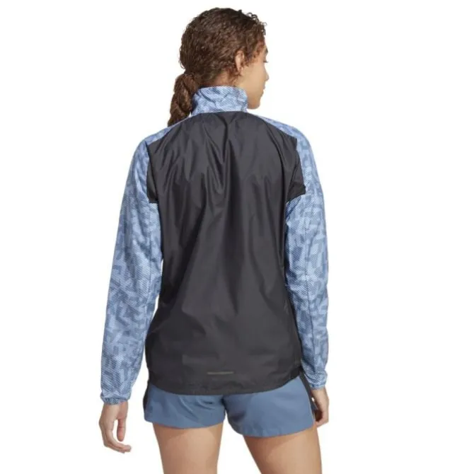 adidas Juoksutakki^Trail Wind Jacket Sininen