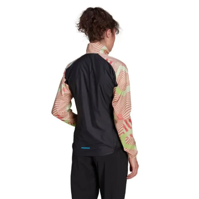 adidas Juoksutakki^Trail Wind Jacket W Musta