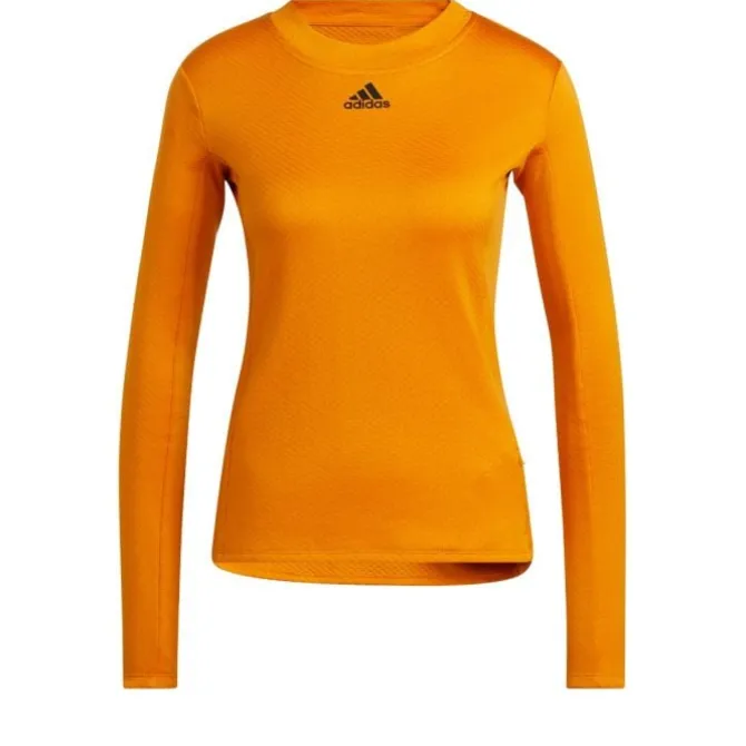 adidas T-paidat Ja Pitkähihaiset^Trn Ls Cold.Rdy Oranssi