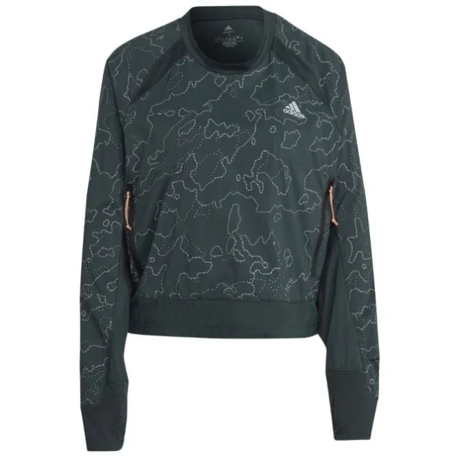adidas Juoksutakki^Xcity Cover Up Vihreä