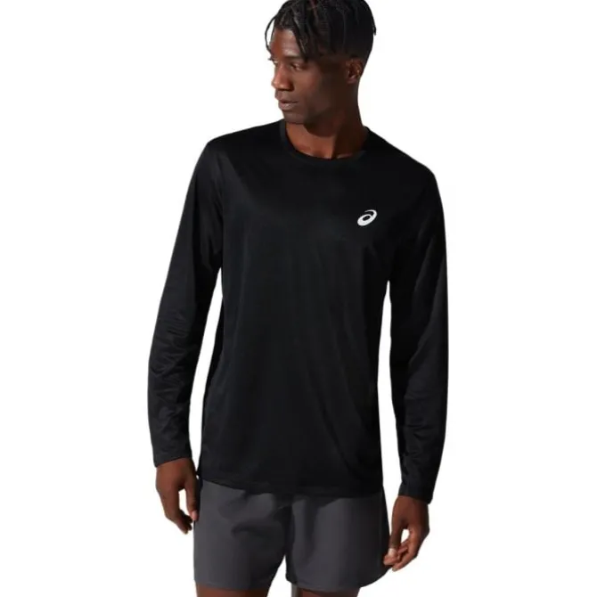 Asics T-paidat Ja Pitkähihaiset^Core LS Tee Musta