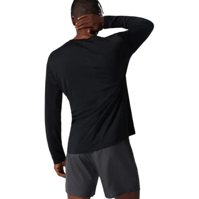 Asics T-paidat Ja Pitkähihaiset^Core LS Tee Musta