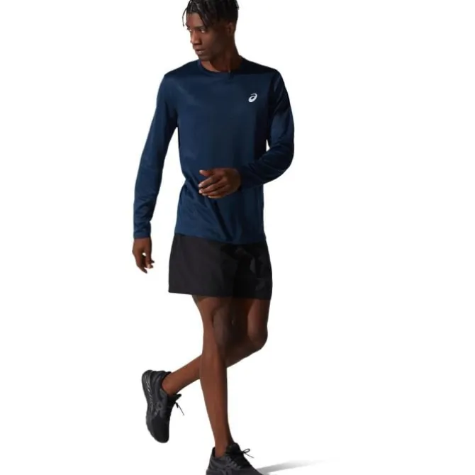 Asics T-paidat Ja Pitkähihaiset^Core LS Tee Sininen