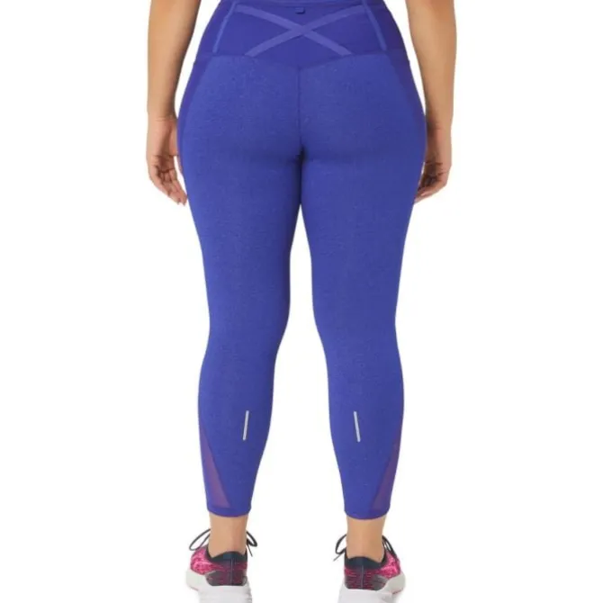Asics Pitkät Trikoot Ja Housut^Distance Supply 7/8 Tight Sininen