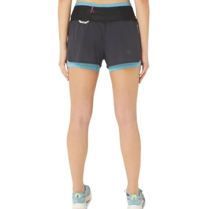 Asics Lyhyet Trikoot Ja Shortsit^FujiTrail 2IN1 Short Musta