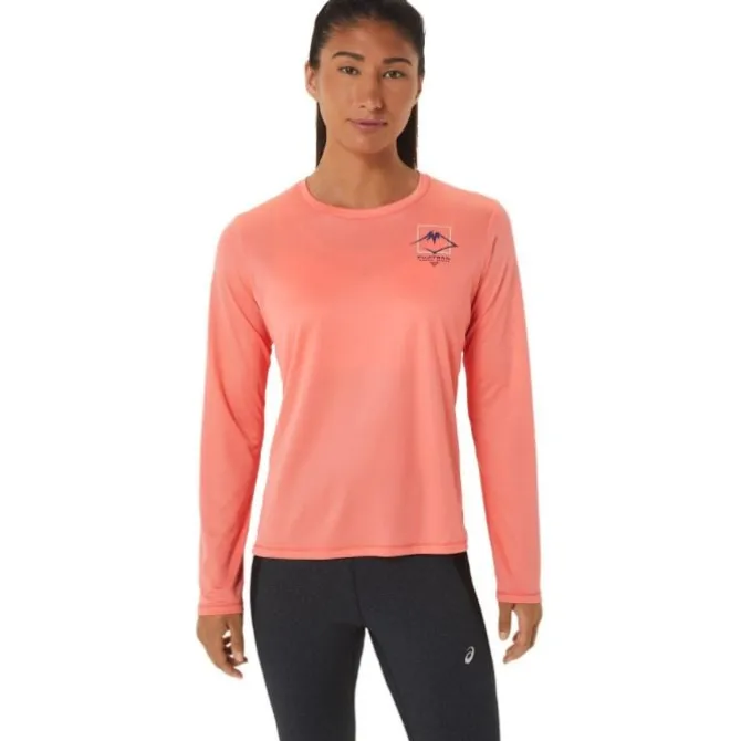 Asics T-paidat Ja Pitkähihaiset^Fujitrail Logo LS Top Oranssi