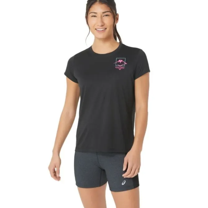 Asics T-paidat Ja Pitkähihaiset^FujiTrail Logo SS Top Musta