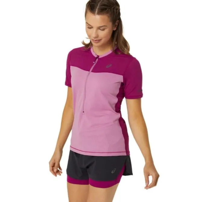 Asics T-paidat Ja Pitkähihaiset^Fujitrail SS Top Ruusu