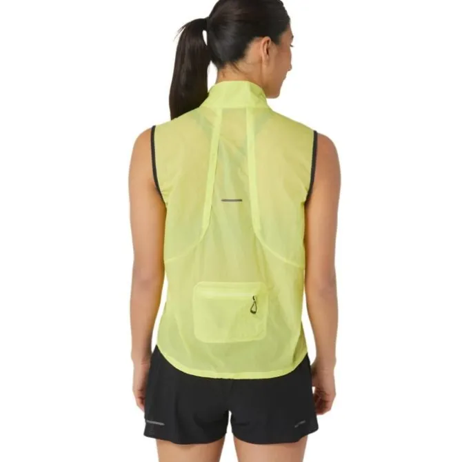 Asics Juoksuliivi^Metarun Packable Vest Keltainen