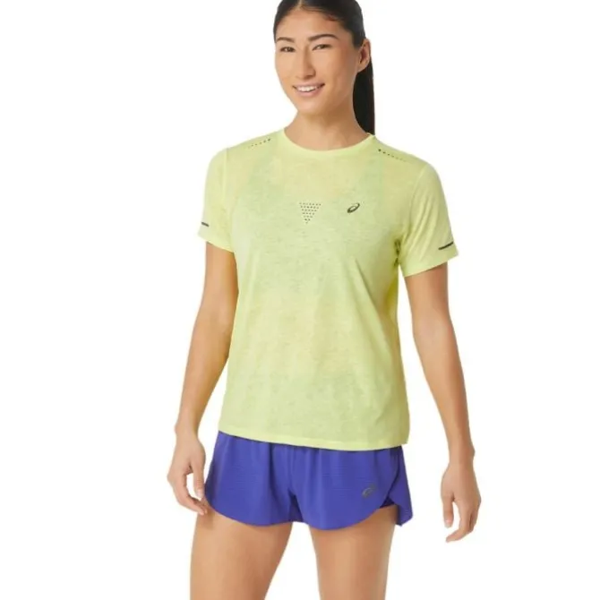 Asics T-paidat Ja Pitkähihaiset^Metarun Pattern SS Top Keltainen