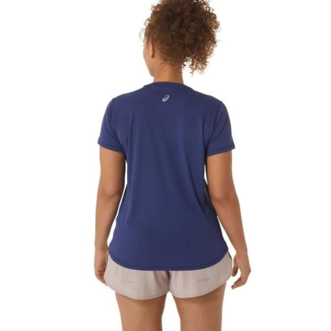 Asics T-paidat Ja Pitkähihaiset^Nagino Graphic Run SS Top Sininen
