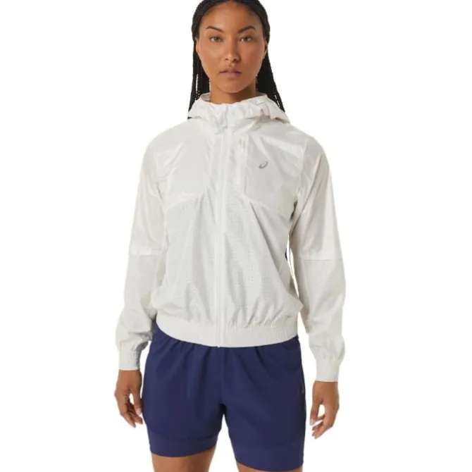 Asics Juoksutakki^Nagino Run Jacket Valkoinen