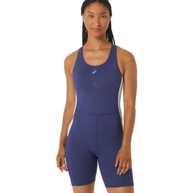 Asics Lyhyet Trikoot Ja Shortsit | Juoksualusasut^Nagino Run Unitard Sininen