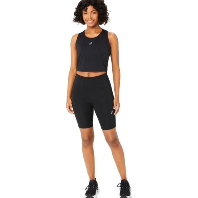 Asics Lyhyet Trikoot Ja Shortsit^Road High Waist 8IN Sprinter Musta