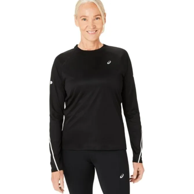 Asics T-paidat Ja Pitkähihaiset^Road Lite-Show LS Top Musta