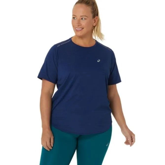 Asics T-paidat Ja Pitkähihaiset^Road SS Top Sininen
