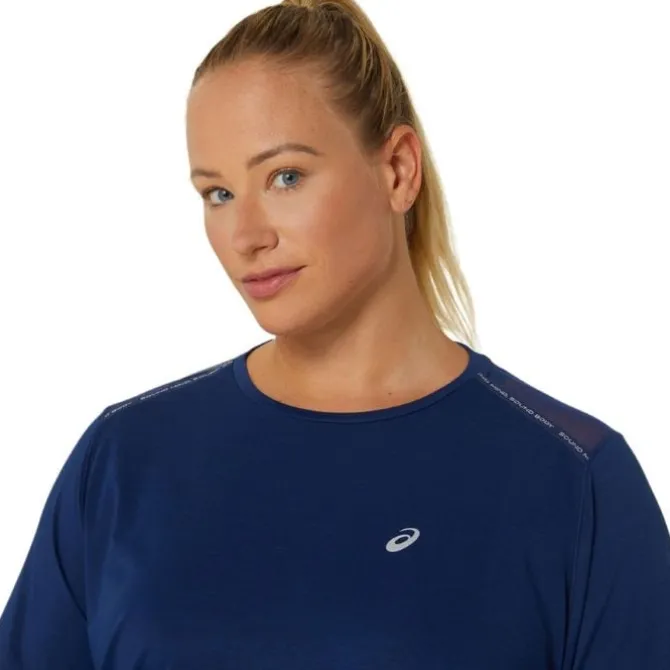 Asics T-paidat Ja Pitkähihaiset^Road SS Top Sininen